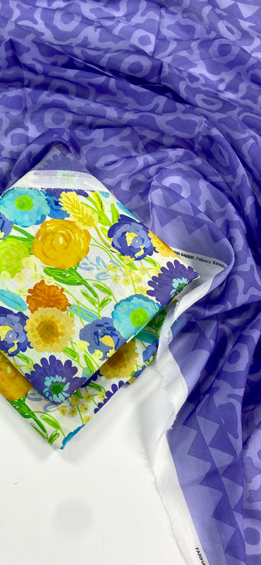 Bin Saeed Digital Printed Lawn 3PC