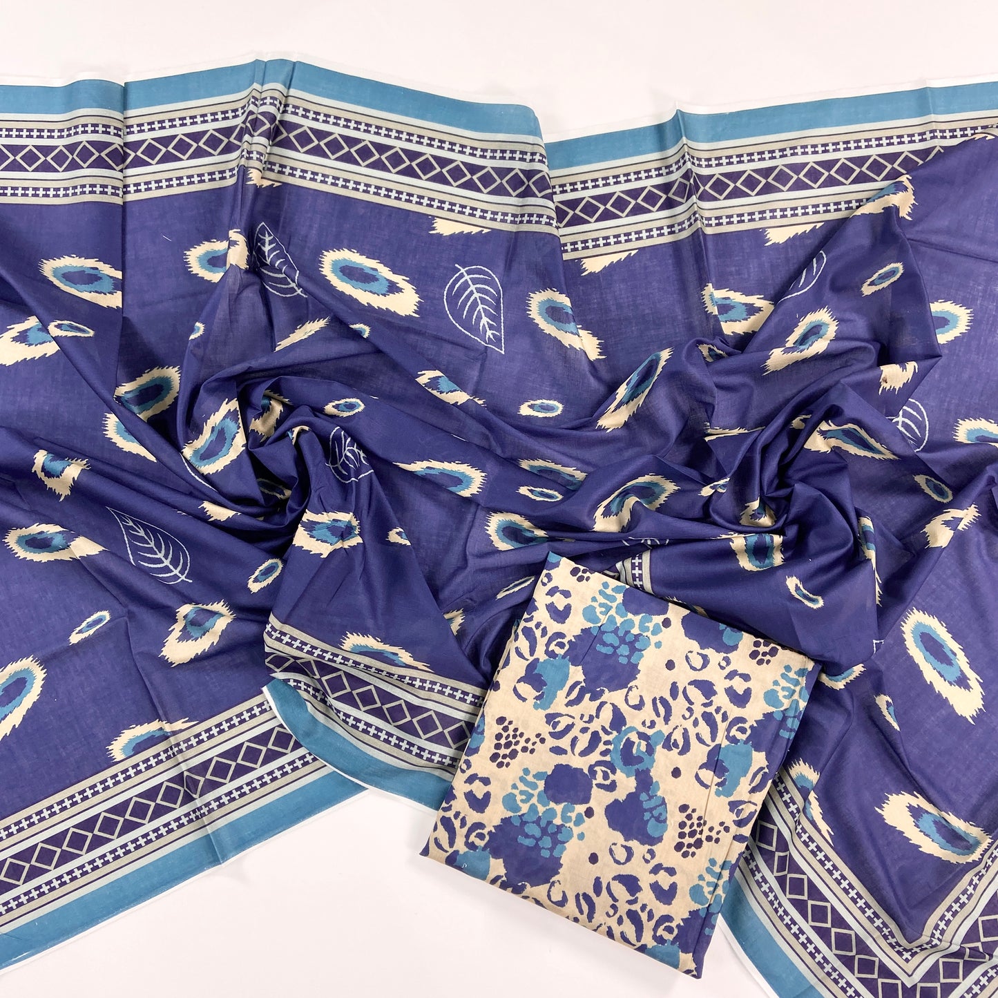 Edenrobe Digital Printed Lawn-2PC