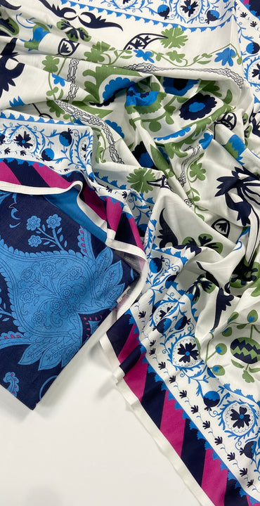 Abrish Exclusive Morroco Khaddar 3PC