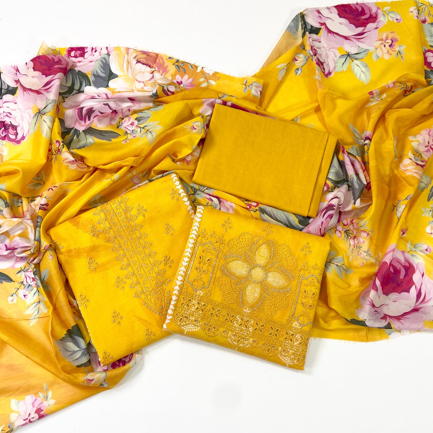 Ronaq By Anaya Noor Embroidered 3PC