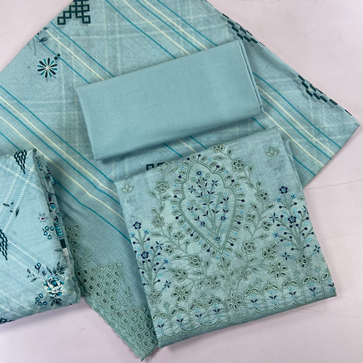Narkins Bana Doria Boring Embroidered 3-PC