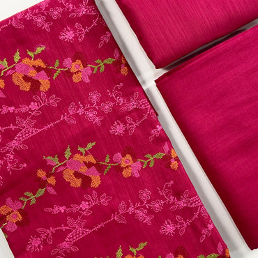 Bareeze Emb Khaddar-2PC