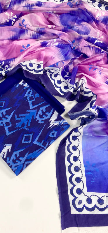 Edenrobe Digital Printed Lawn 3PC