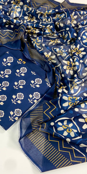 Regalia Digital Printed Lawn 3PC
