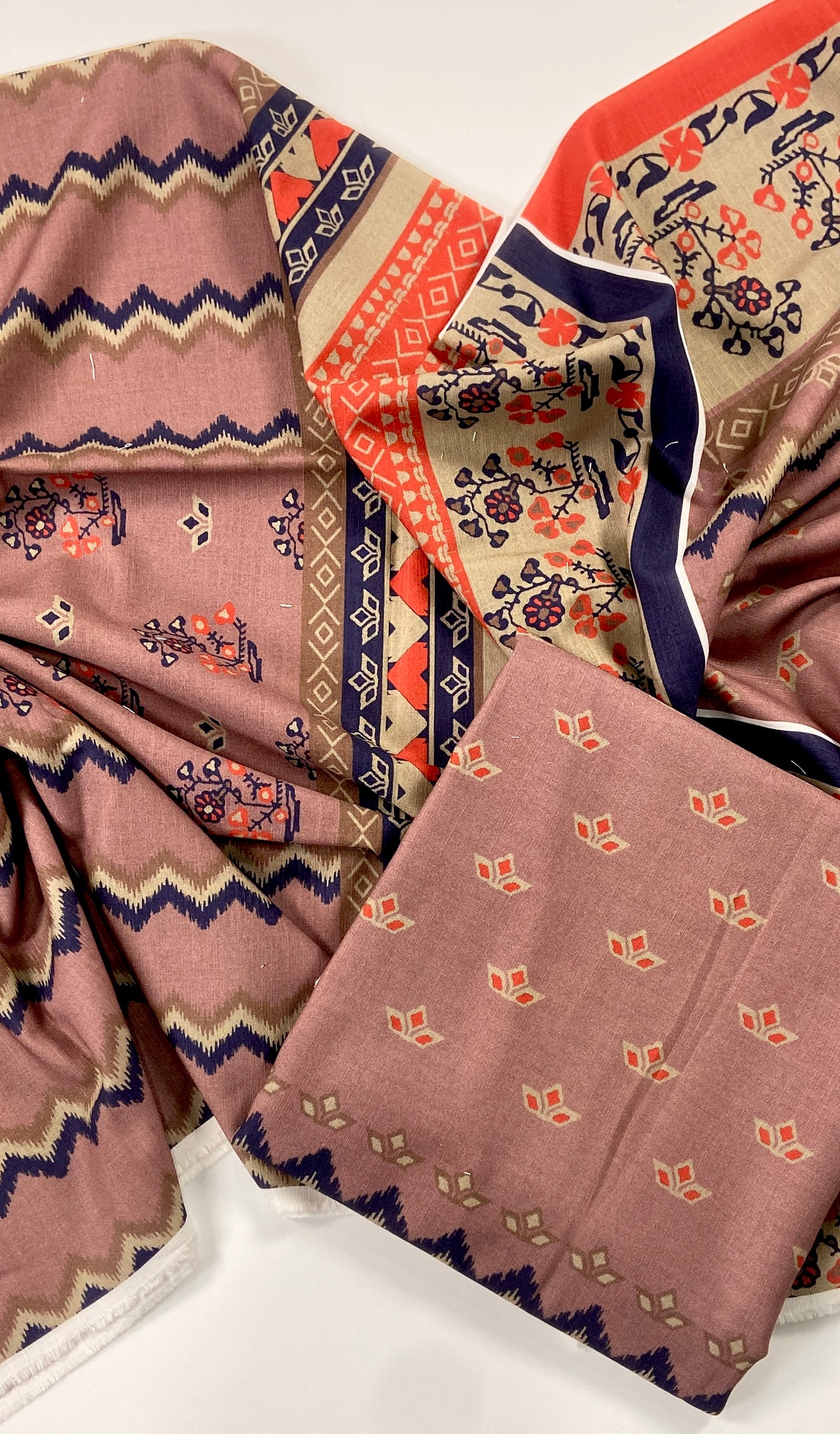 Beechtree Digital Printed Khaddar Shirt-1PC