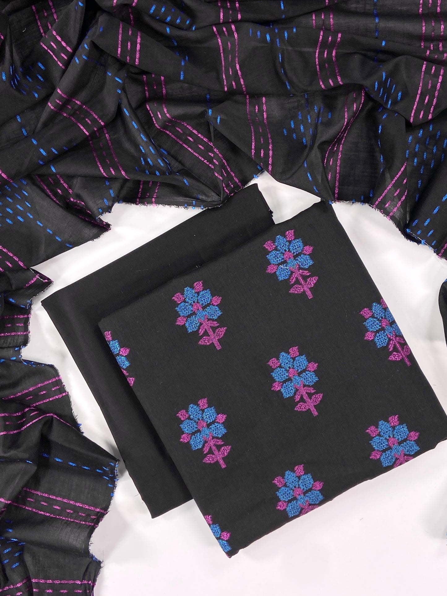 Sapphire Premium Jacqaurd Lawn 3PC