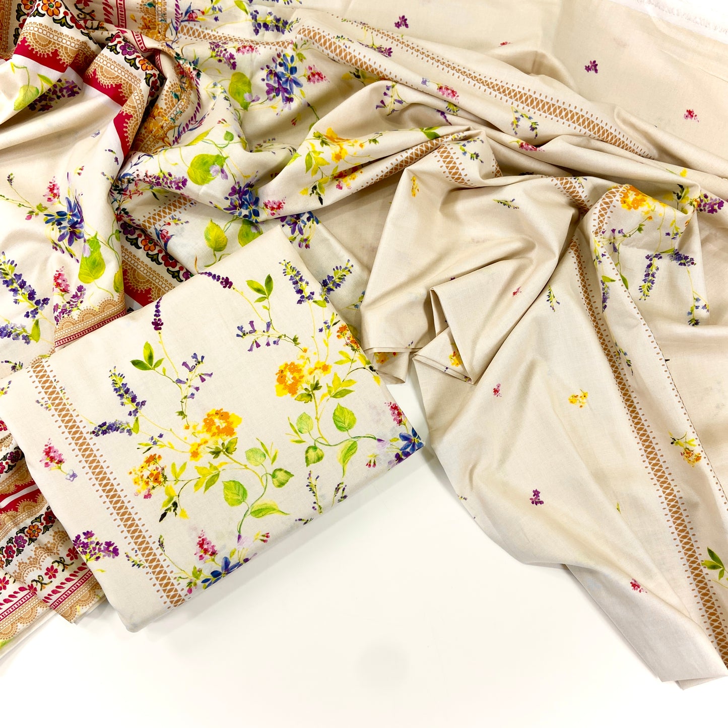 Anaya Noor Co-Ard Set Shirt & Trouser 2PC