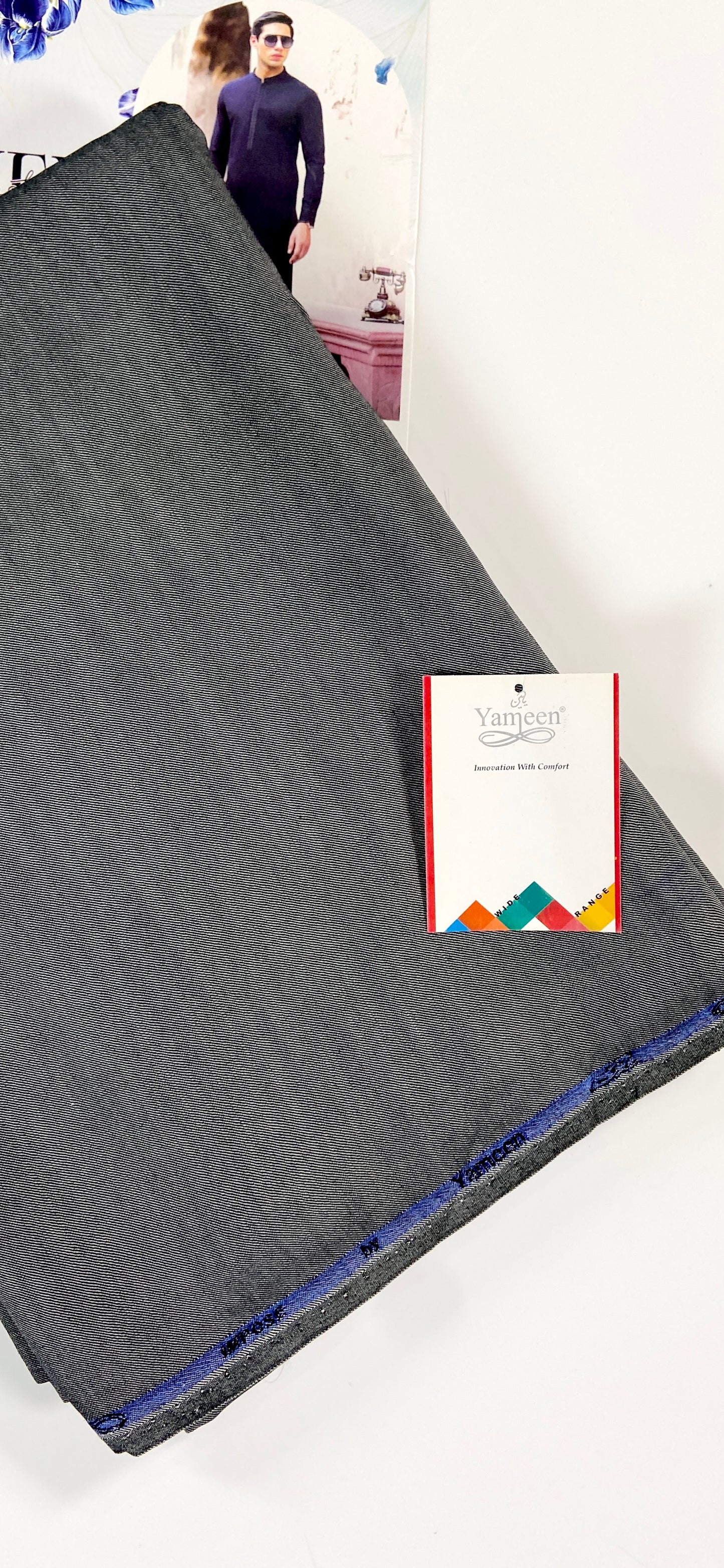 Impose by Yameen Men’s Winter Unstitched Suit – Premium Fabric