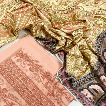 Mausummery Digital Printed Linen 3PC