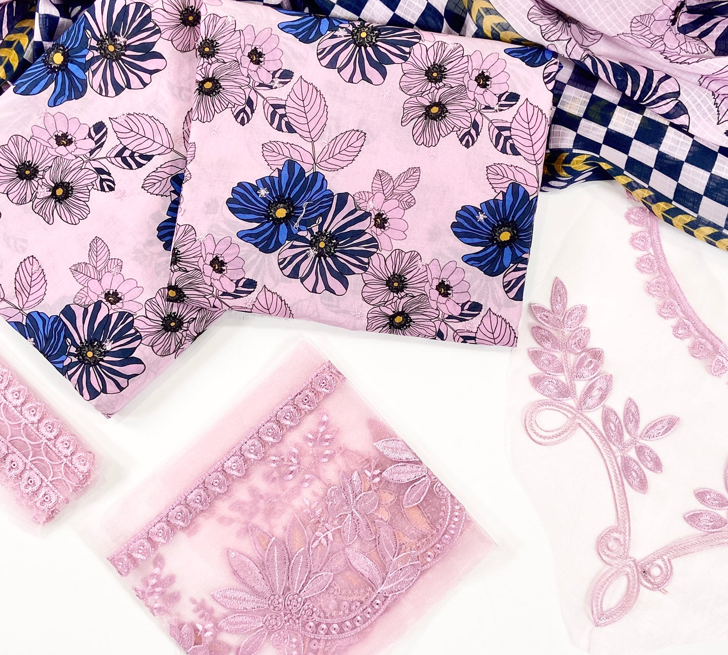 Parizad By Anaya Noor Digital Printed With Sequins Patches 3-PC