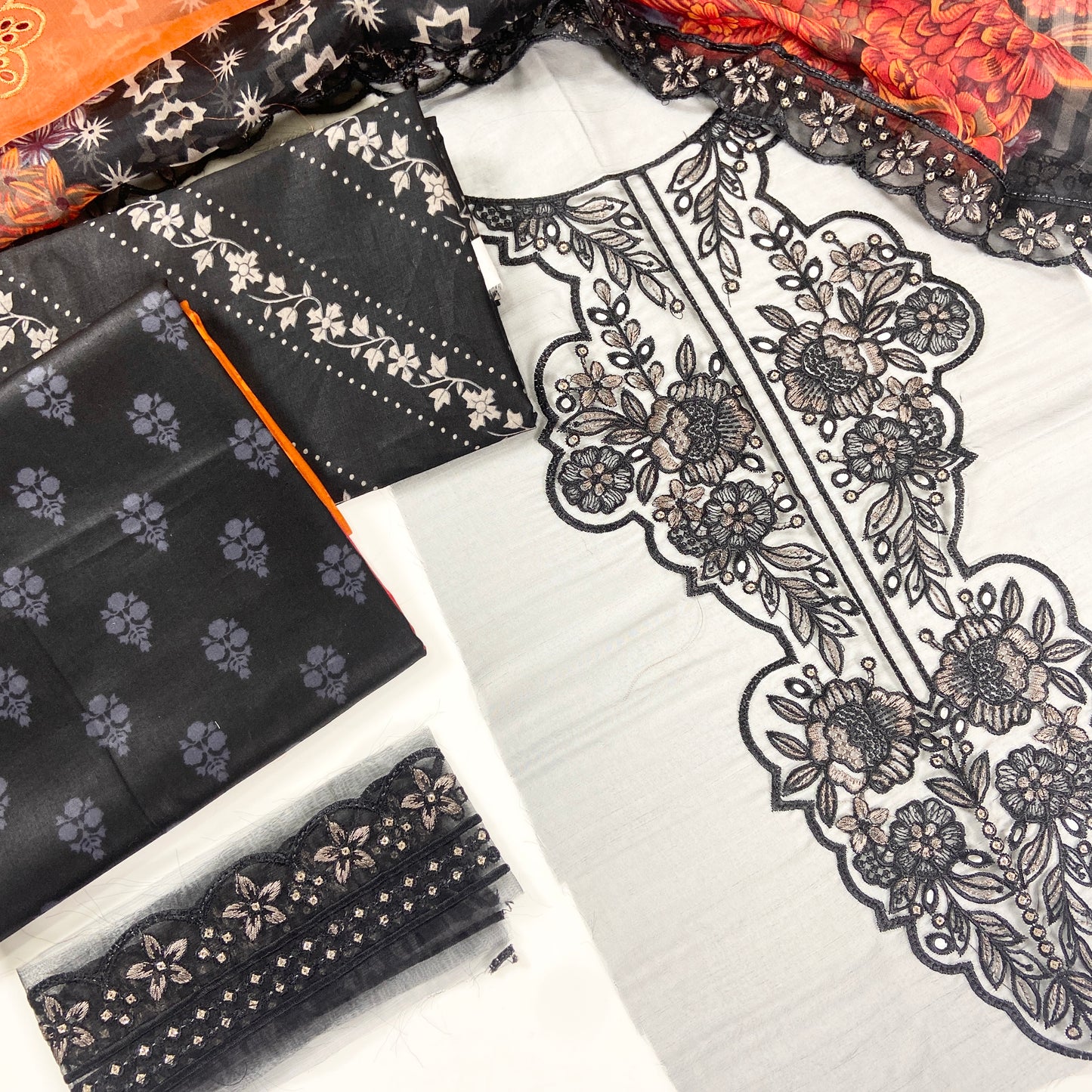 Charizma Emb Luxury Lawn 3PC