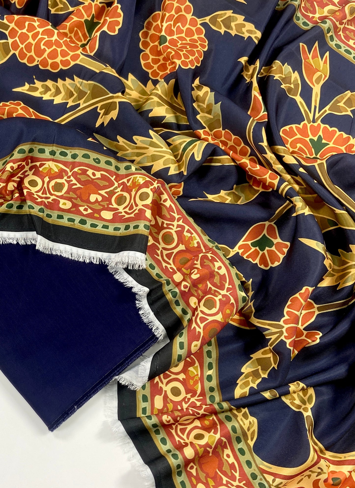 Maria B Slub Khaddar Dyed Matching Suit With Wool Shawl-3PC