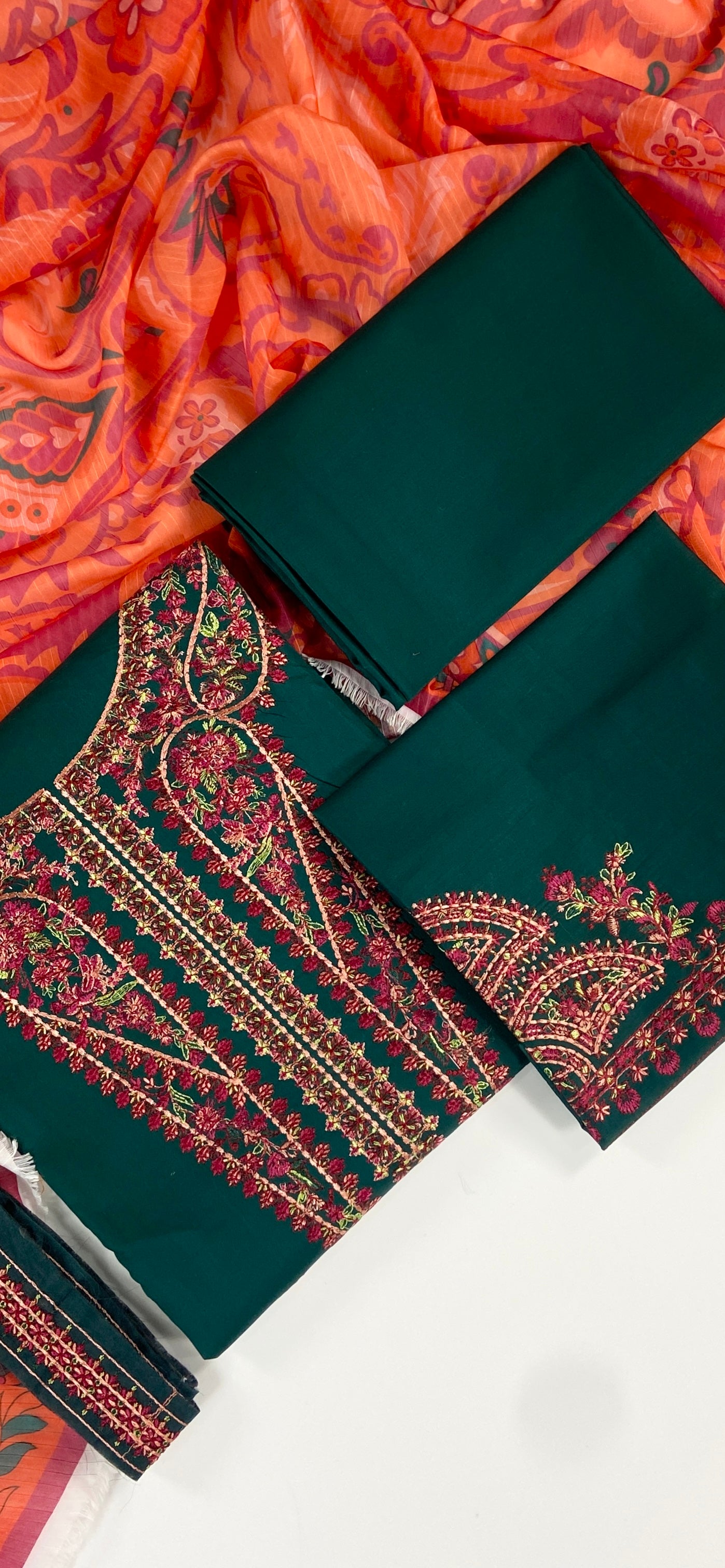 Hussain Rehar Embroidered Lawn 3PC