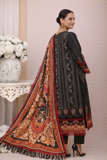 Aangan Digital Printed Lawn 3PC