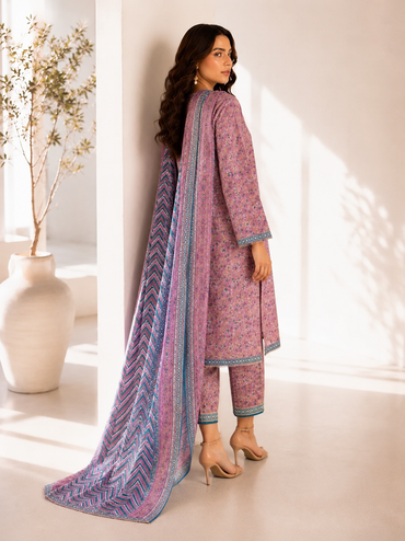 Bin Saeed Digital Printed Lawn 3PC