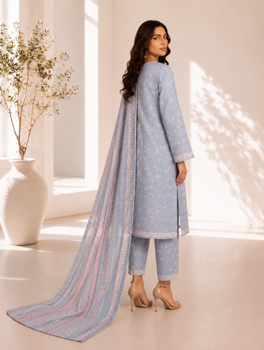Bin Saeed Digital Printed Lawn 3PC