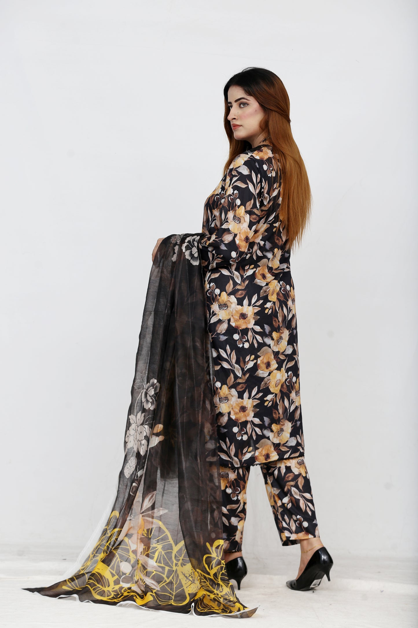 Baroque By Anaya Noor Embroidered 3PC