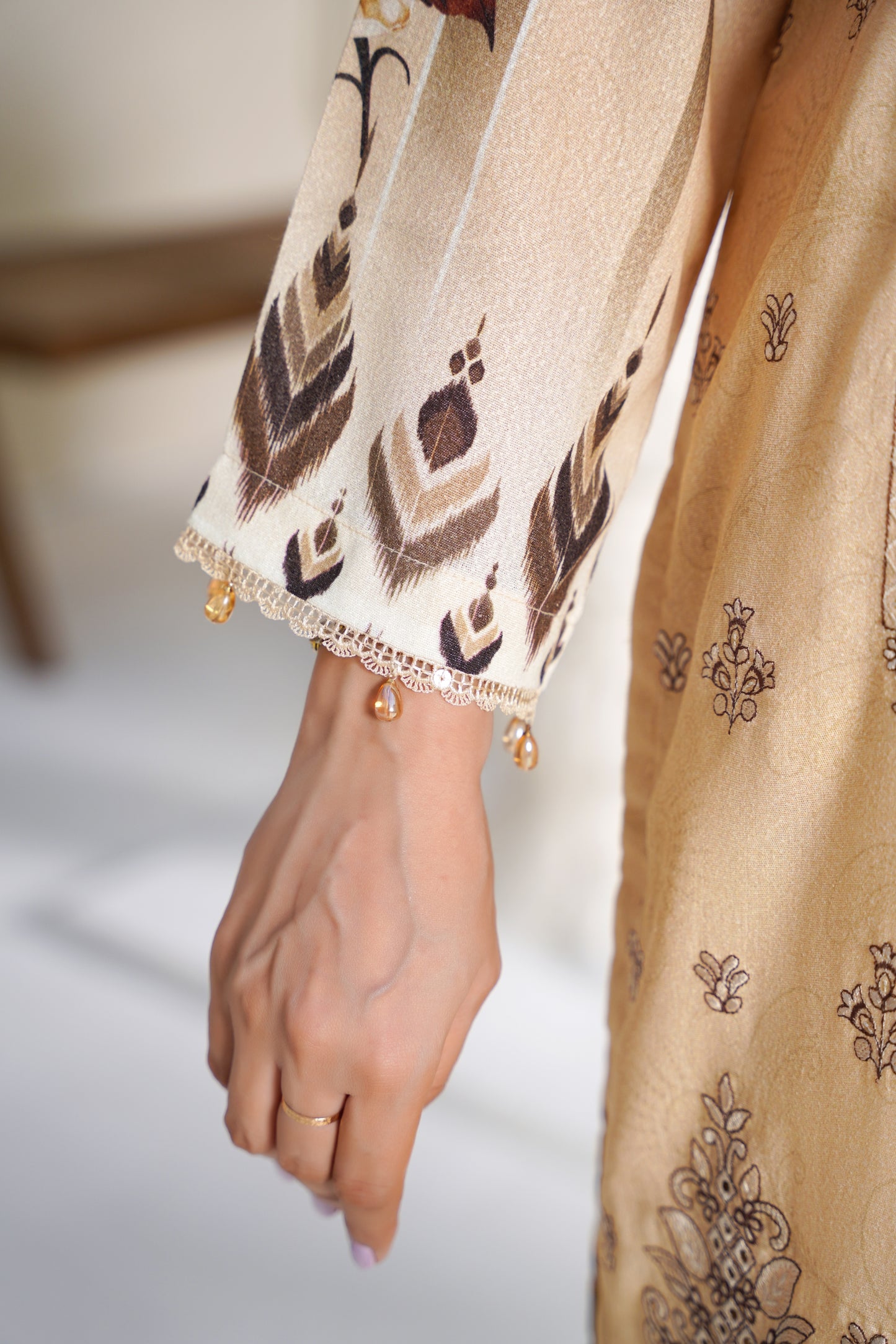 Cora By Anaya Noor Emb Karandi 3-PC