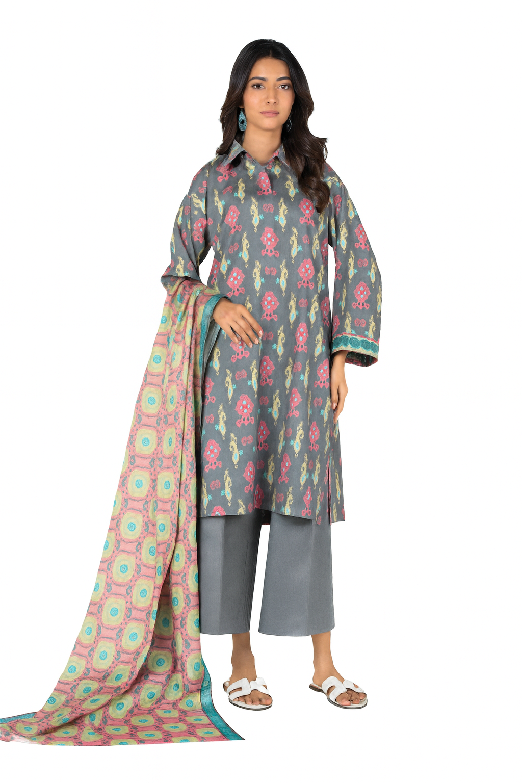 Alkaram Digital Printed Khaddar 3PC