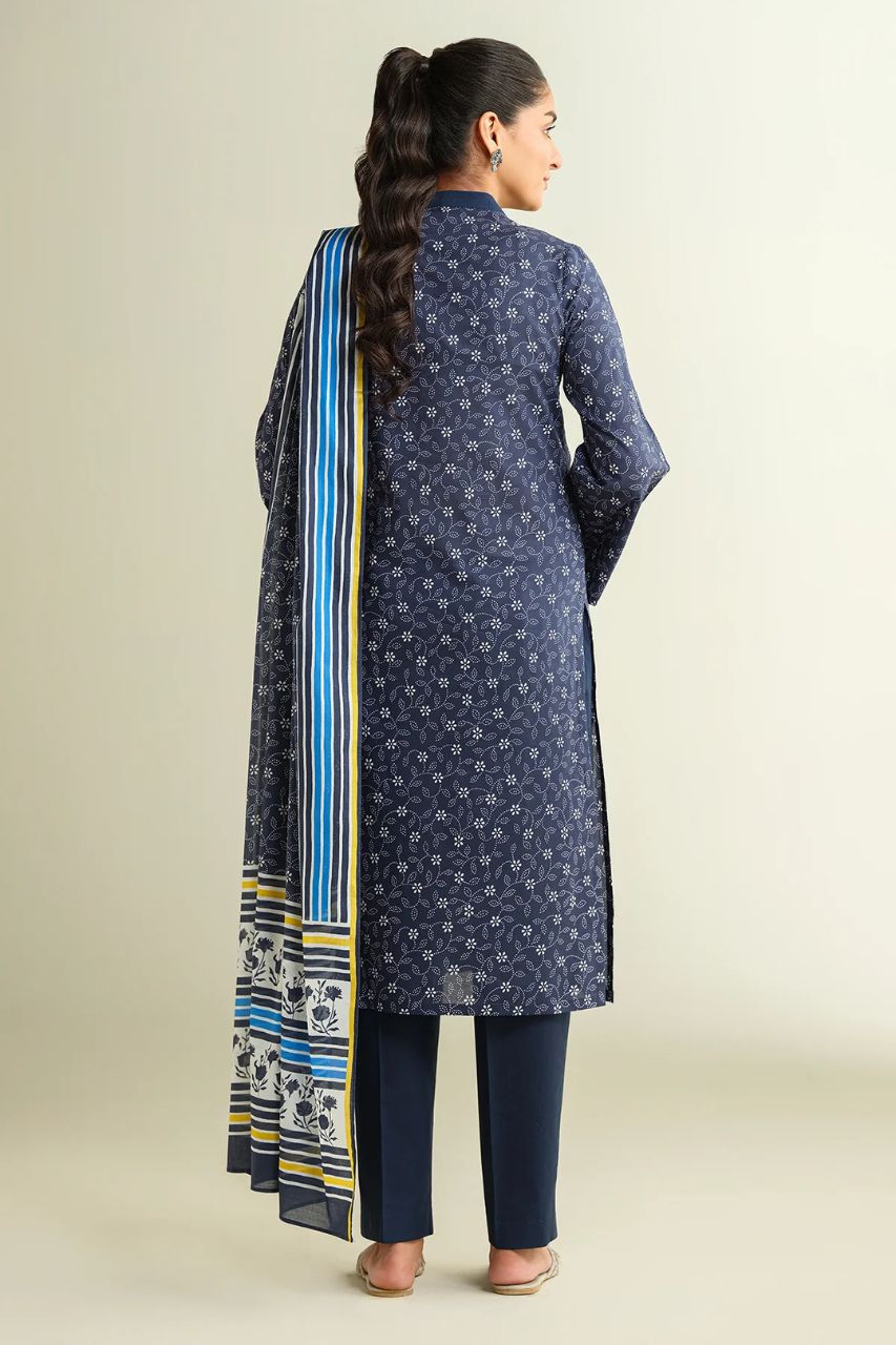 Kayseria Digital Printed Cambric Cotton 3PC