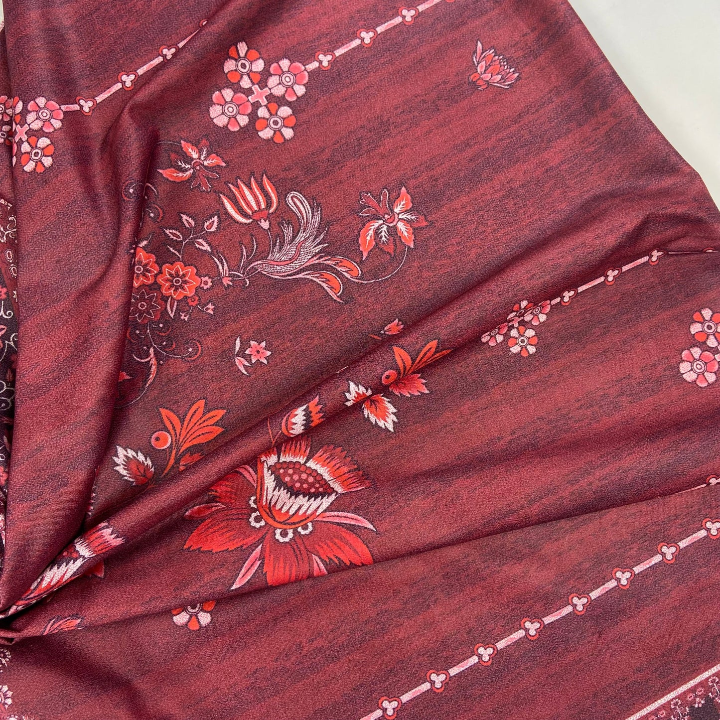 Digital Printed Wool Dhanak-Shirt