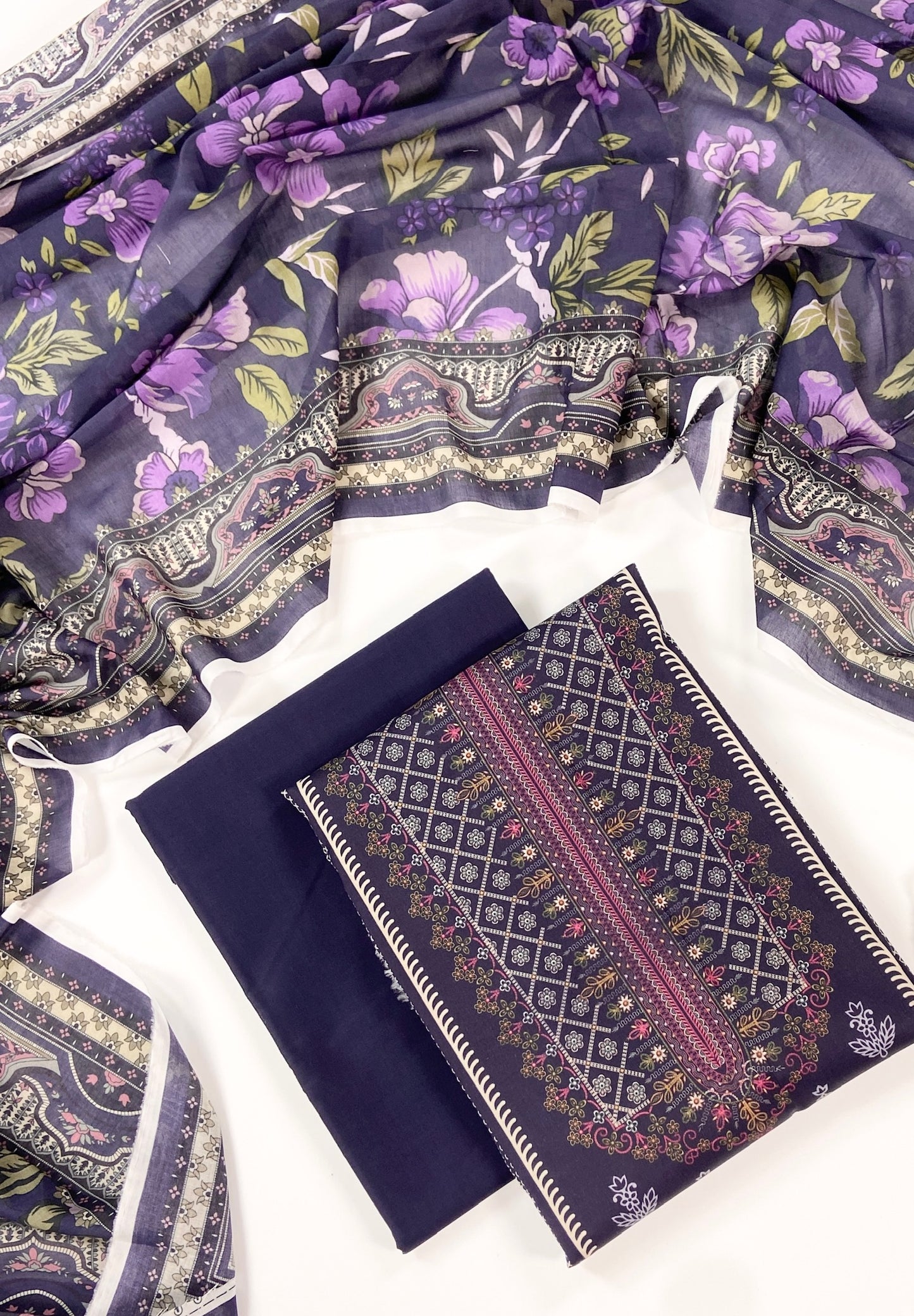 Belleza Digital Printed Lawn 3PC