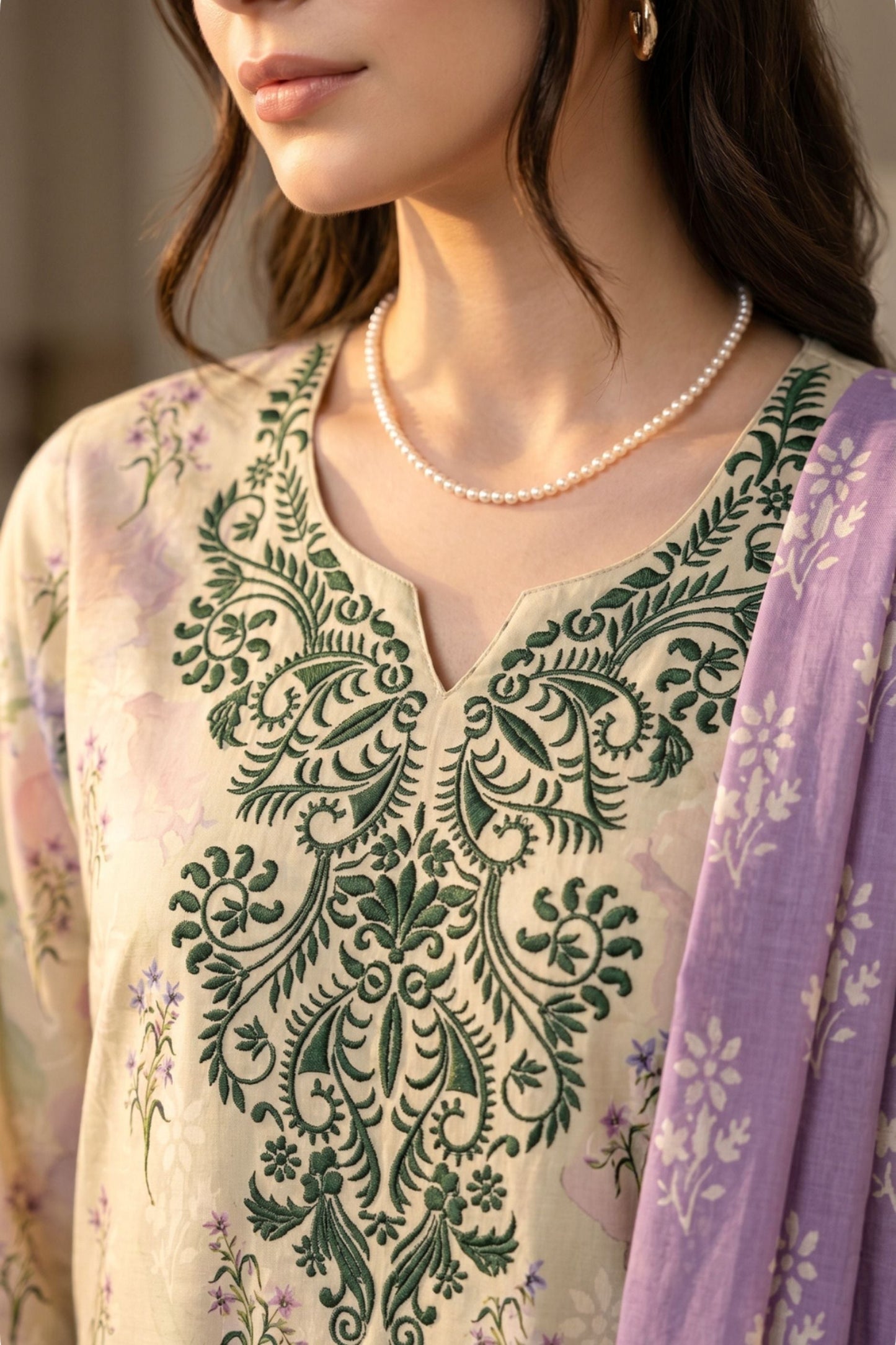 Ladly By Sonu Ali Digital Printed Lawn 3PC