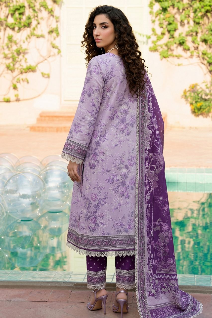 Reemse Digital Printed Banadora Lawn 3PC