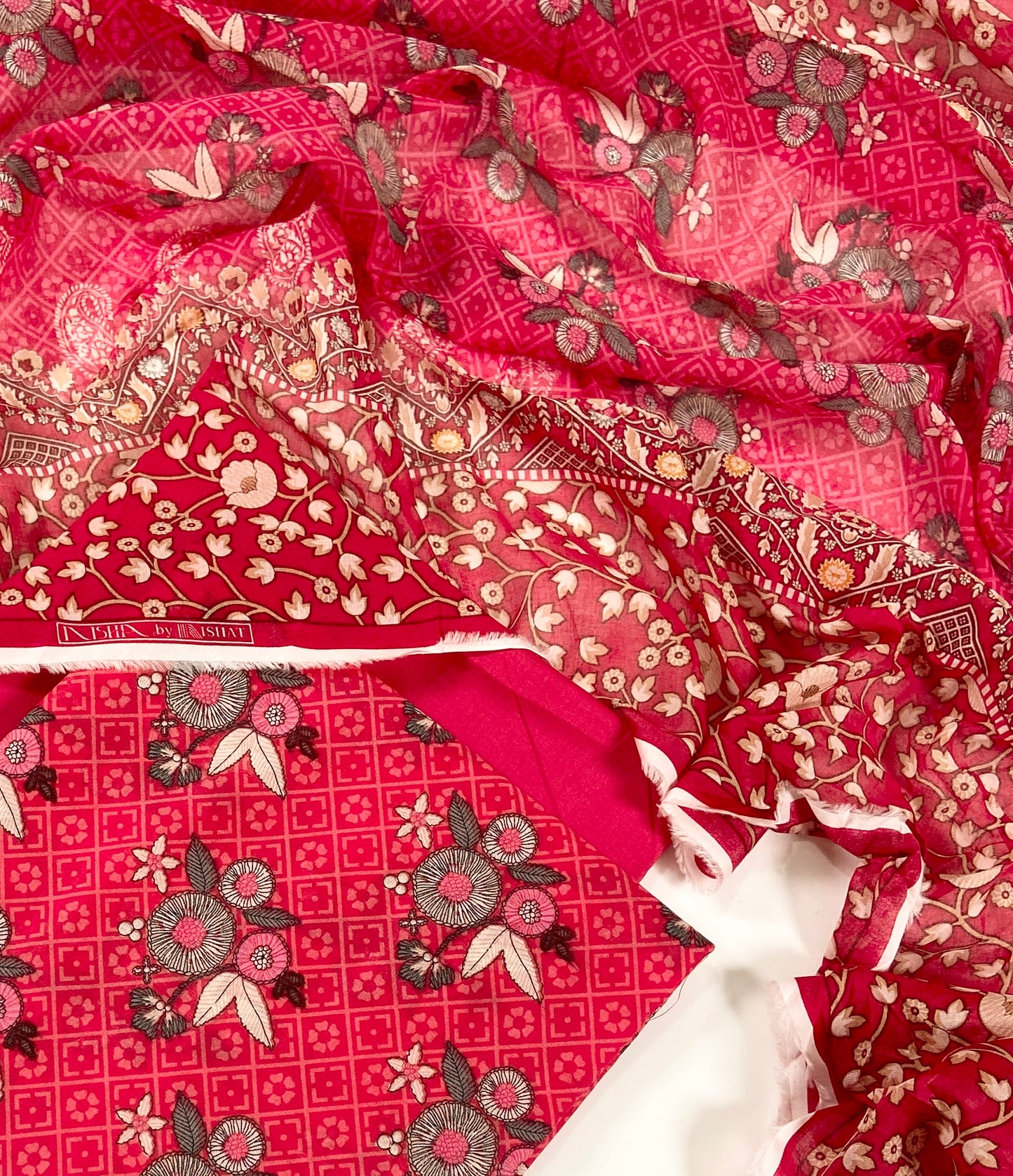 Nishat Printed Lawn 3PC