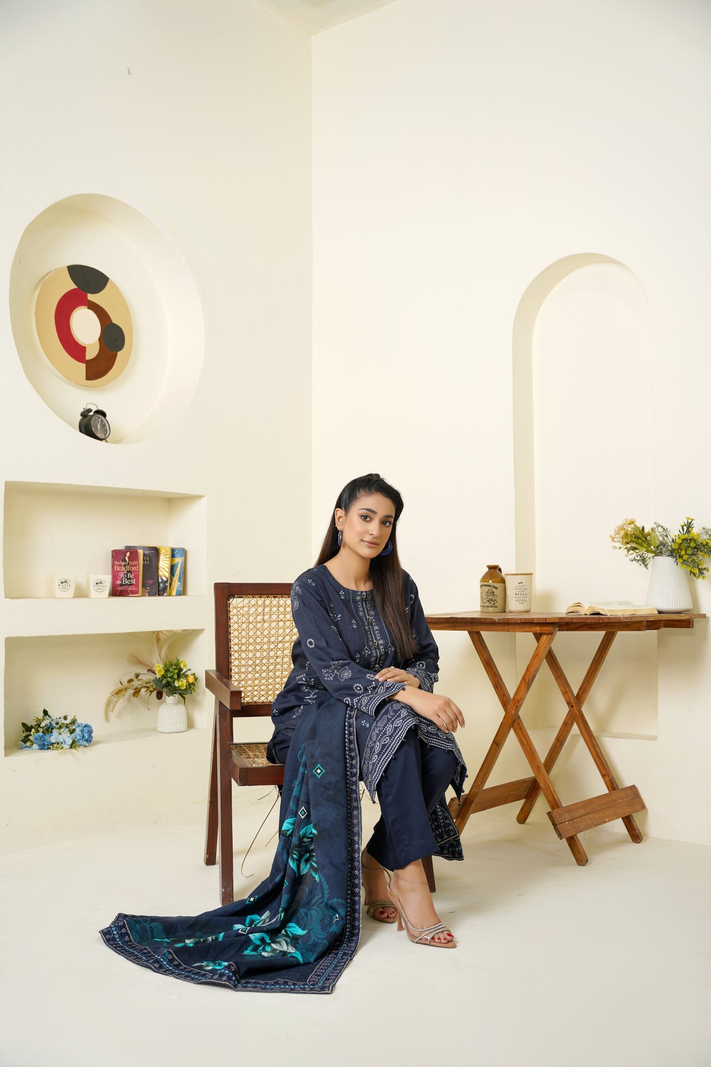 Narm o Nafees By Anaya Noor Embroidered Viscose 3PC