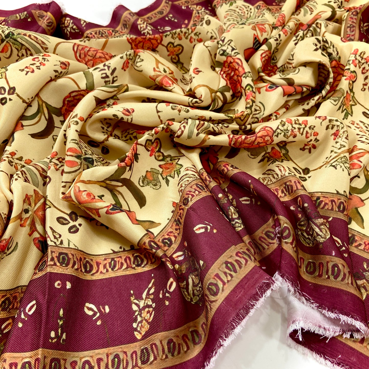 Maria B Printed Wool Shawl 1PC