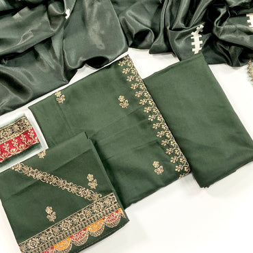 Maria B Luxury Emb Dhanak-3PC