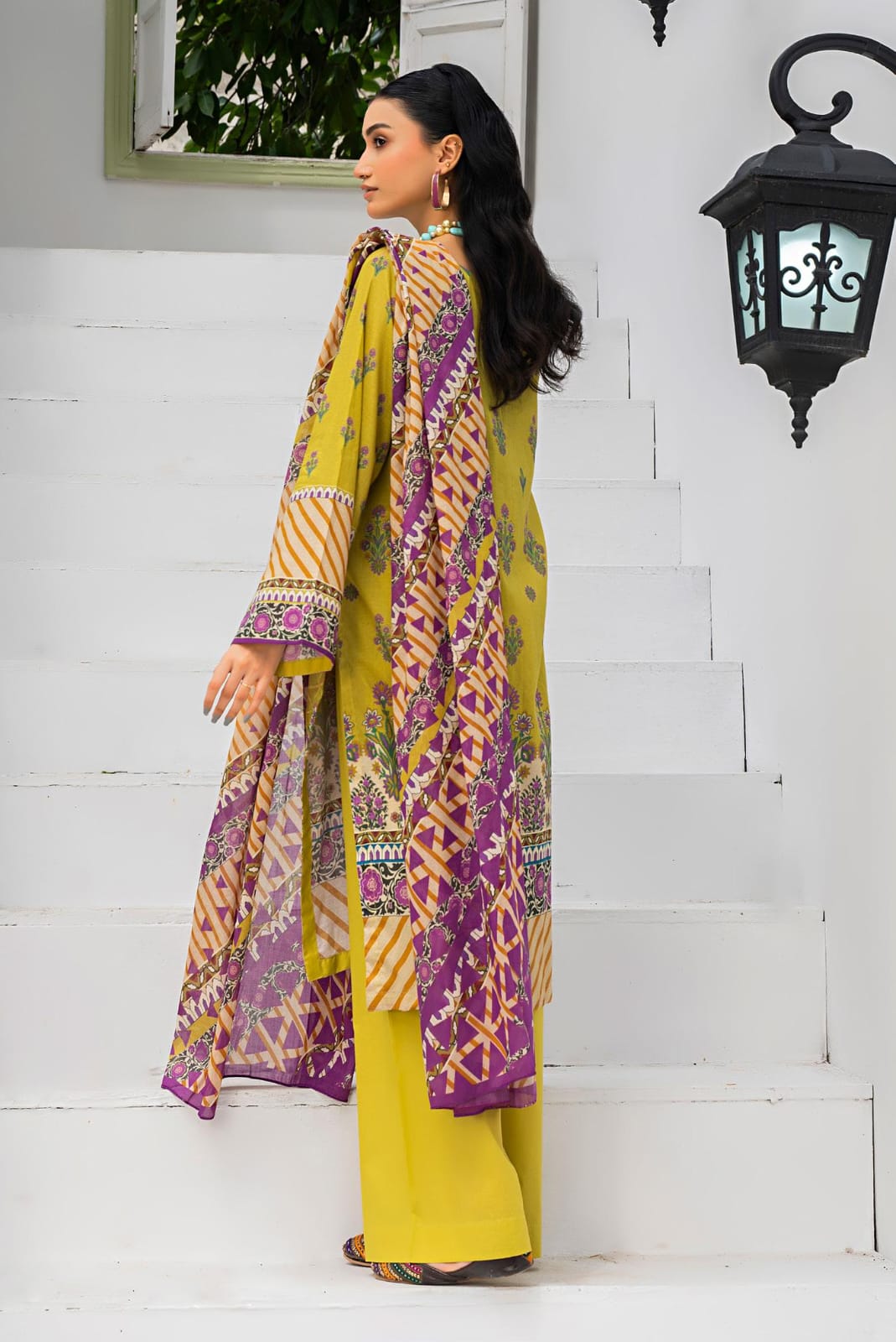 Safanoor Digital Printed Lawn 3-PC