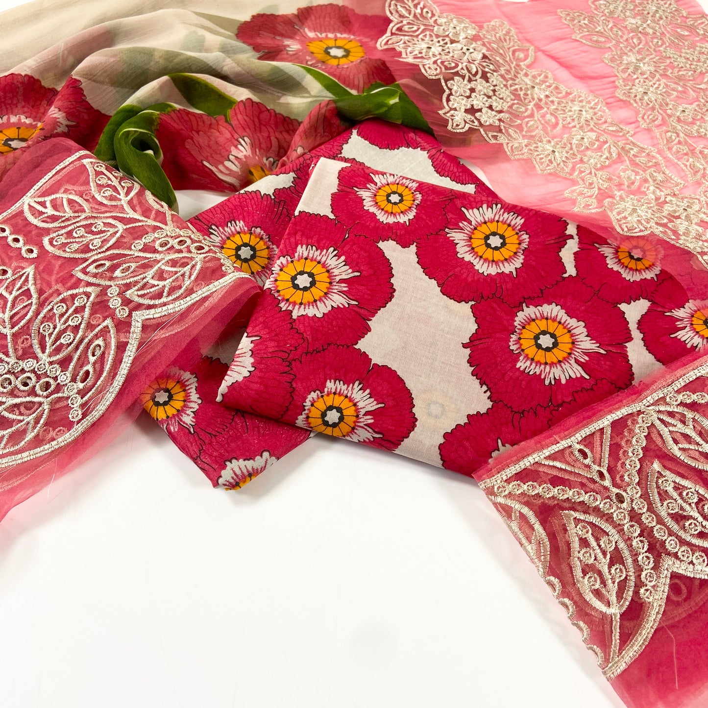 Maria B Emb Luxury Lawn 3PC