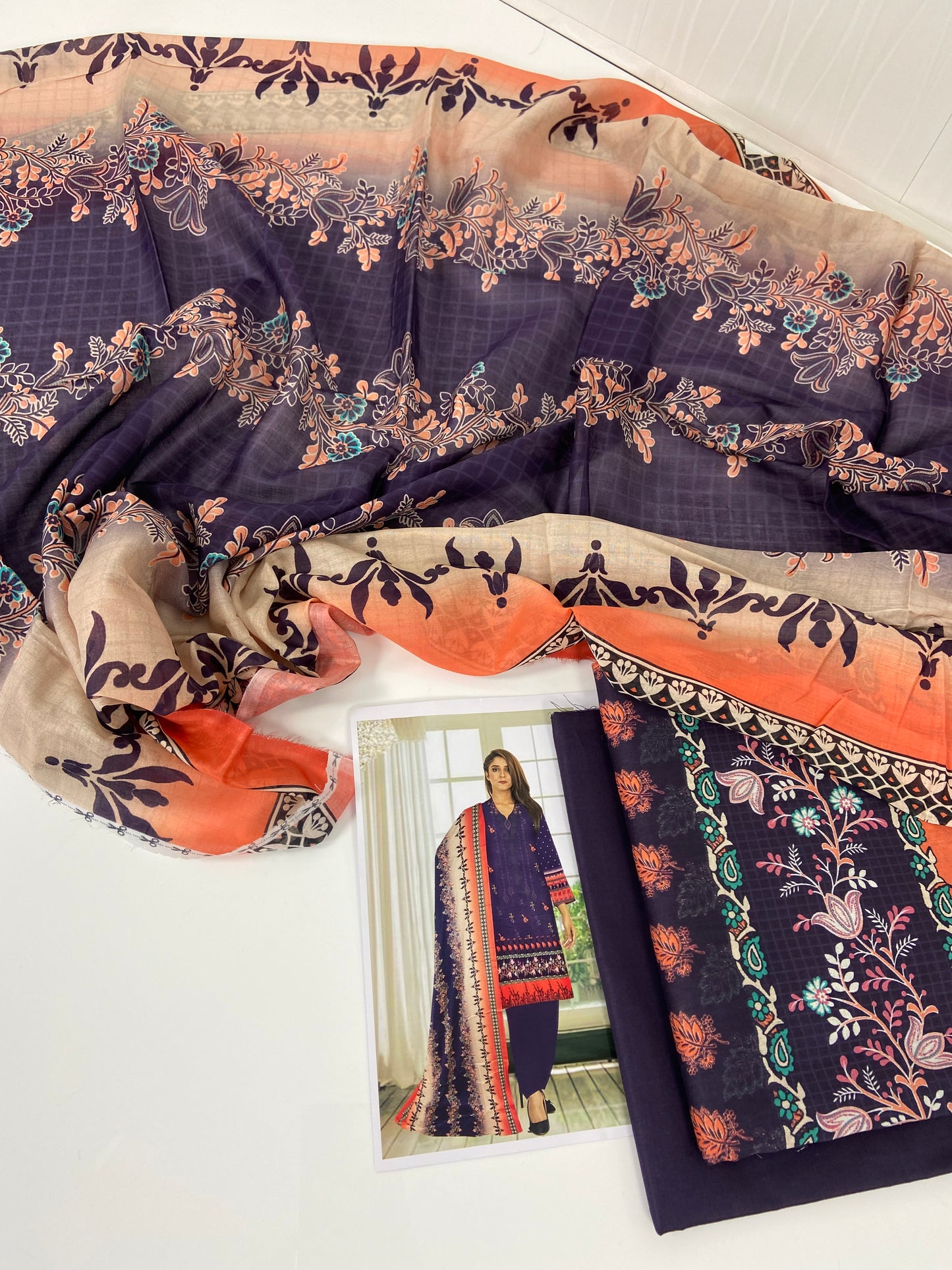 Khaadi Printed Lawn 3-PC