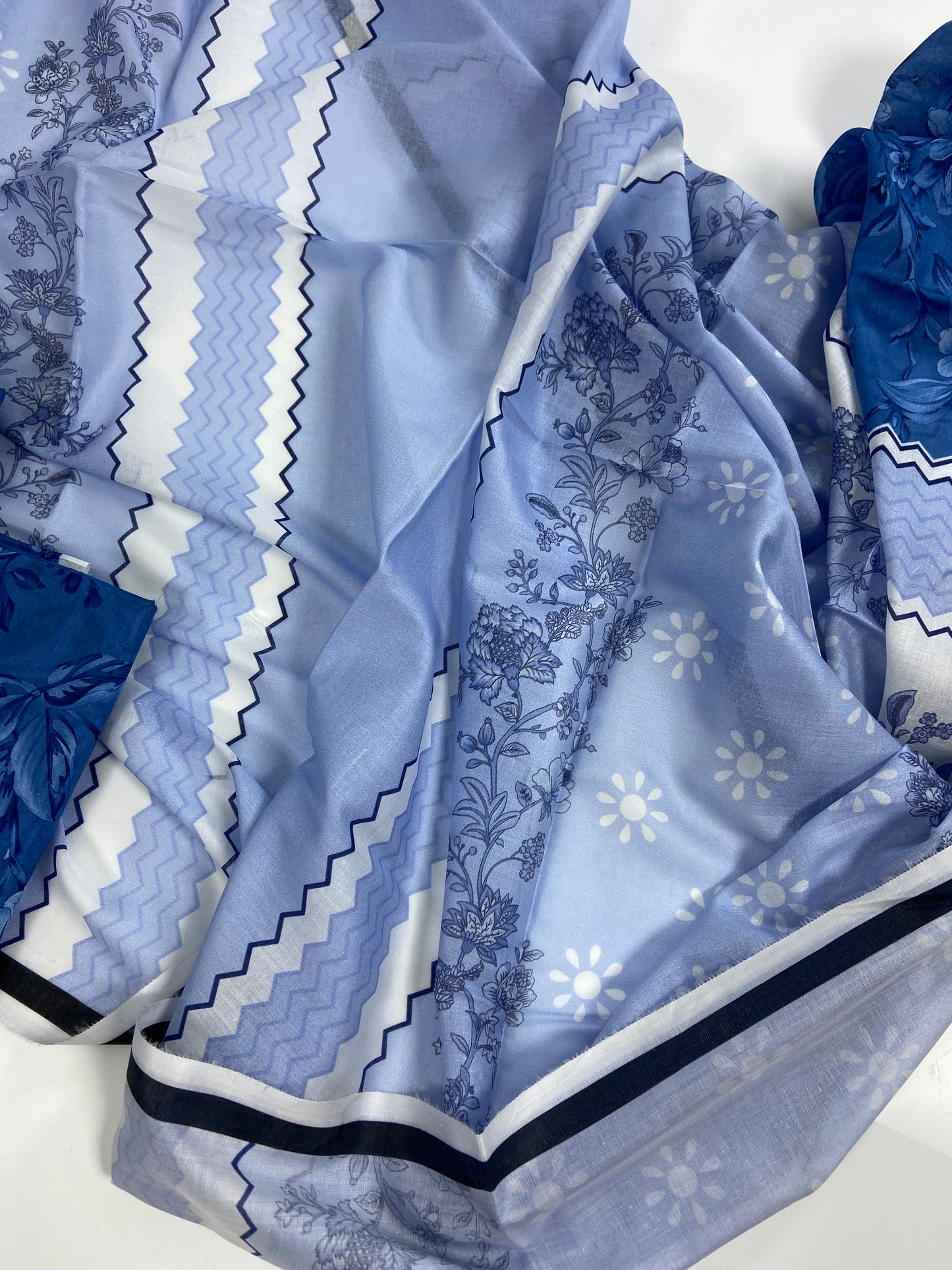 Baroque All Over Digital Printed Lawn 3-PC
