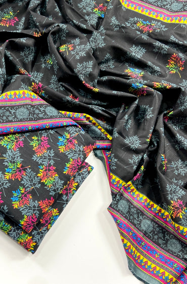 Kayseria All Over Digital Printed Khaddar 3PC