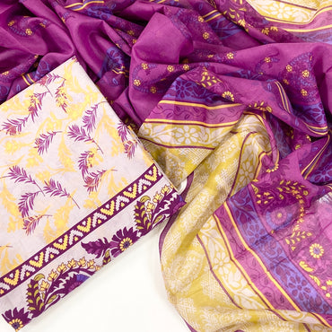 Digital Printed Shirt Dupatta Lawn 2PC