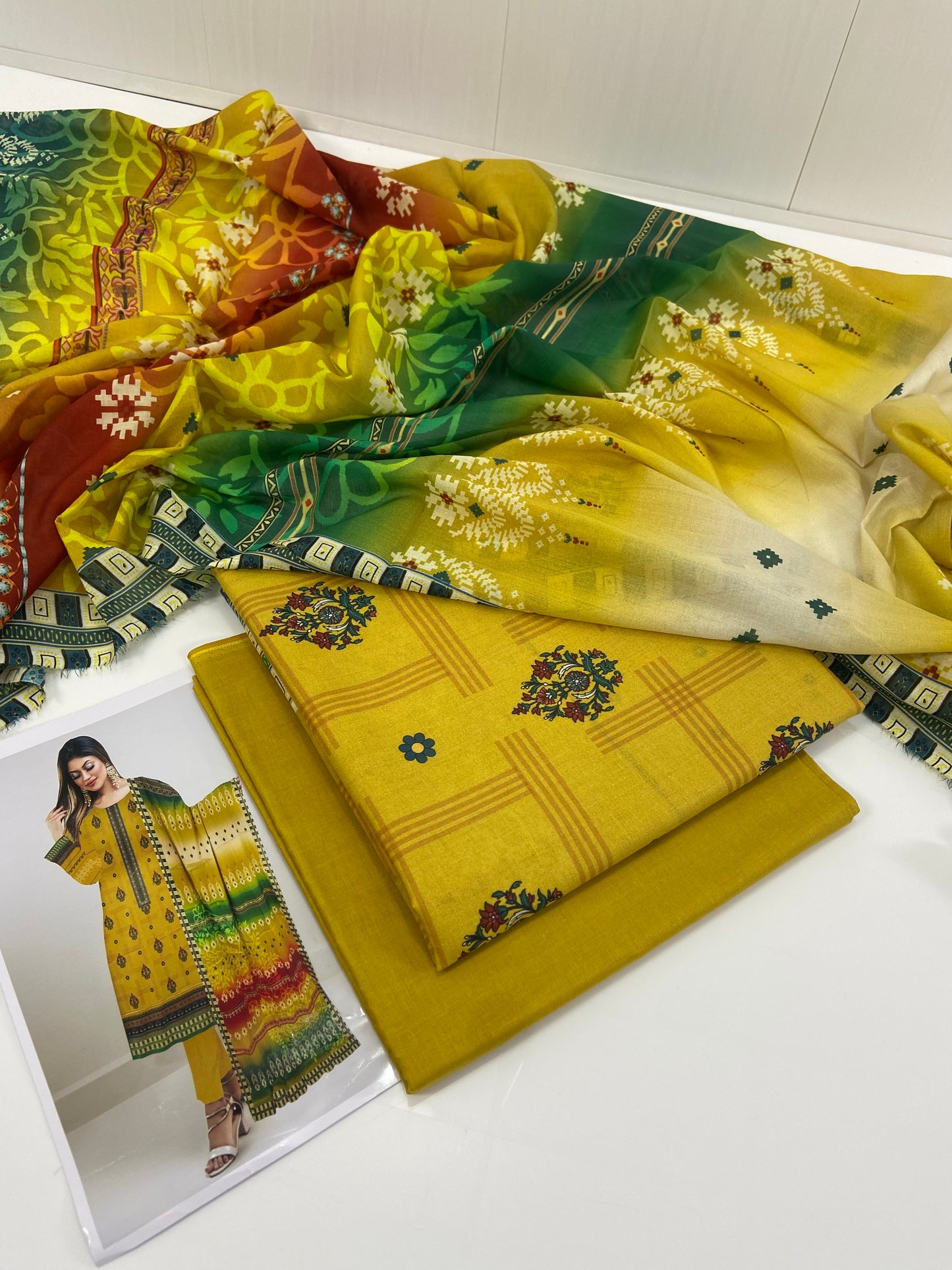 Khaadi Printed Lawn 3-PC
