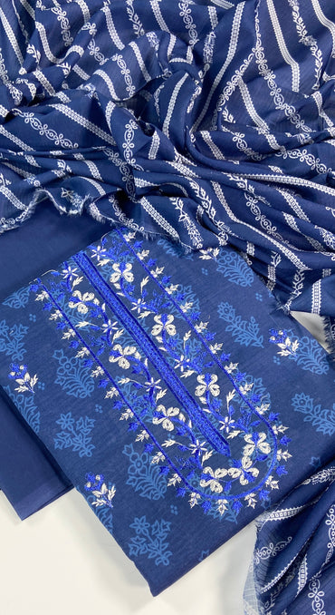 Anaya Noor Bana Dora Embroidered Lawn 3PC