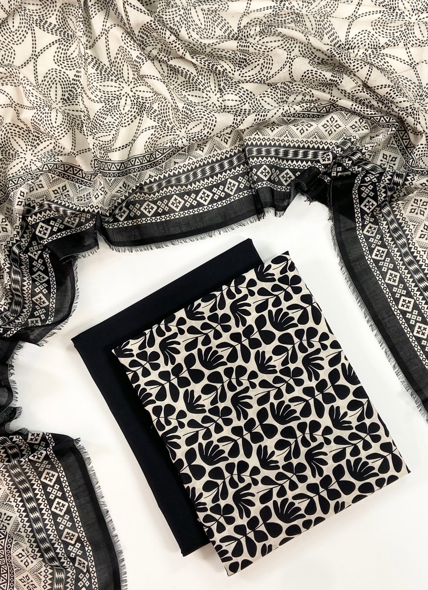 Regalia Black Series Digital Printed Lawn 3PC