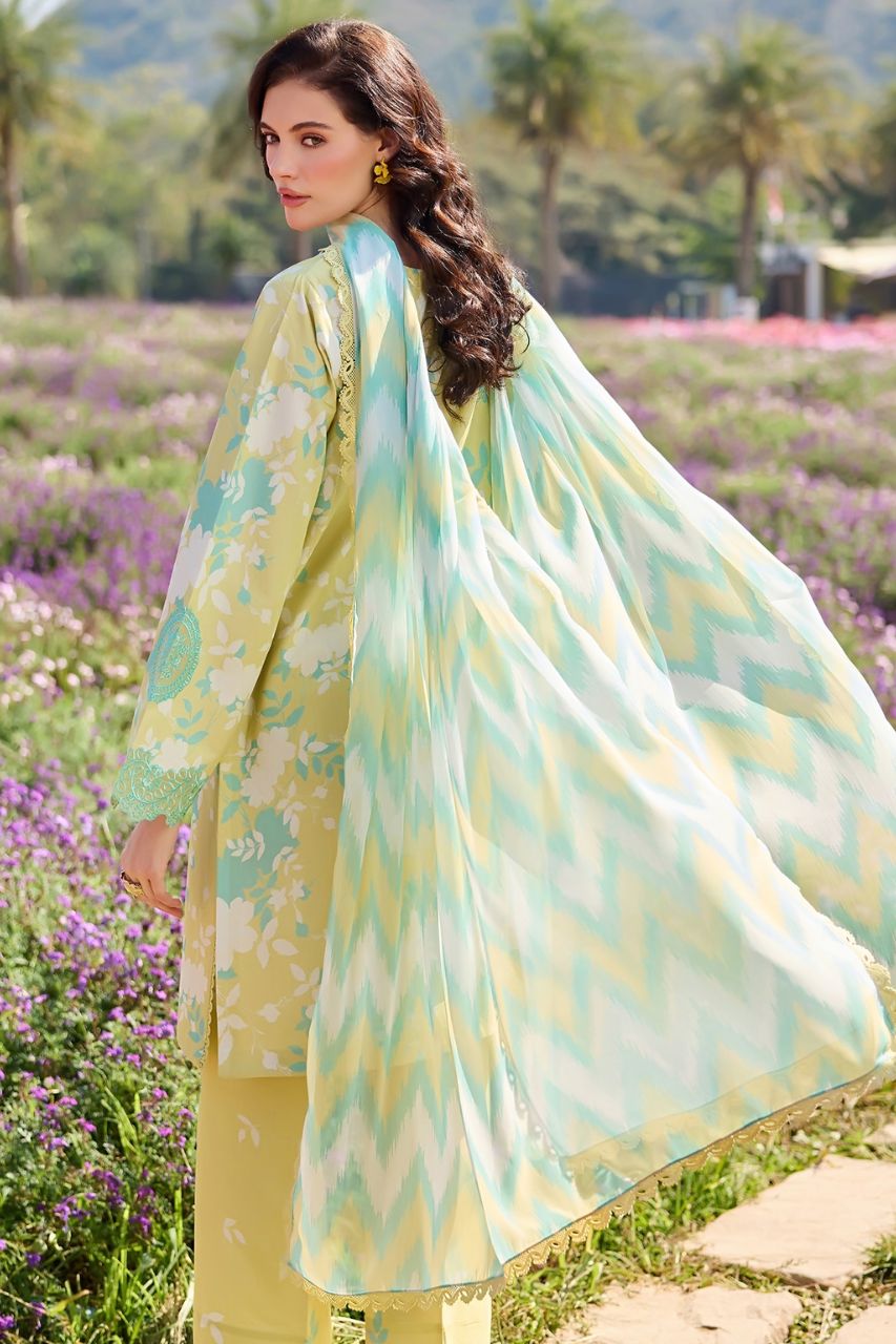Farasha Digital Printed Lawn 3PC