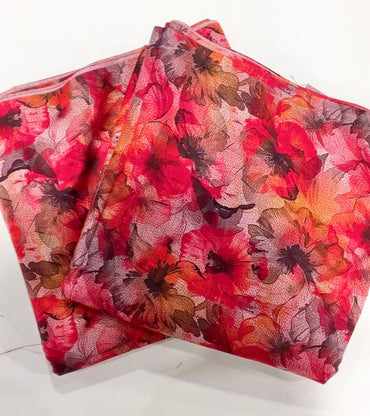 Anaya Noor Printed Dhanak Marina 2PC