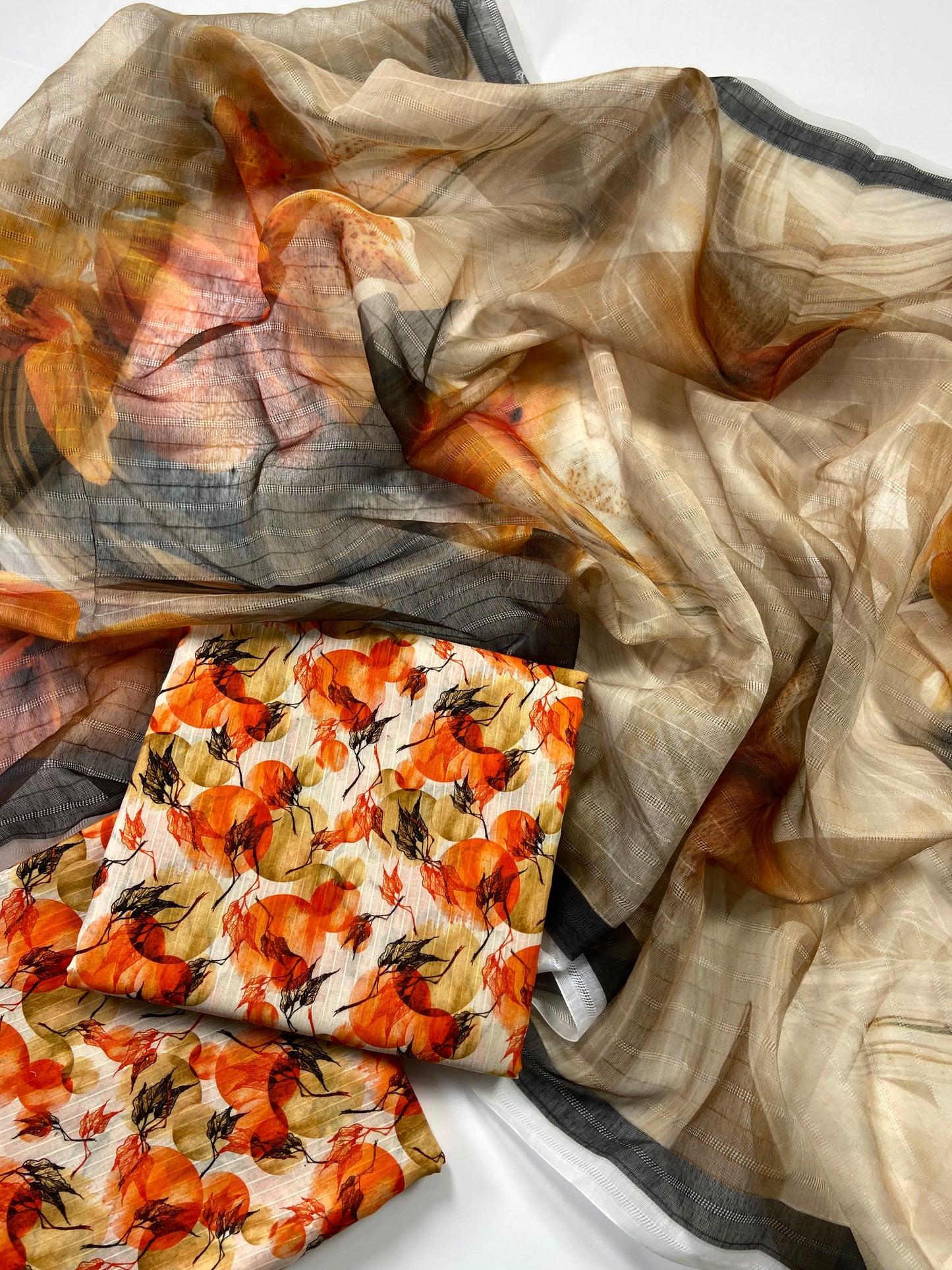 Anaya Noor Bana Dora Print Neno Kara 3-PC