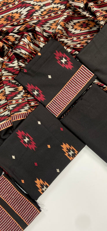 Bareeze Luxury Emb Dhanak-3PC