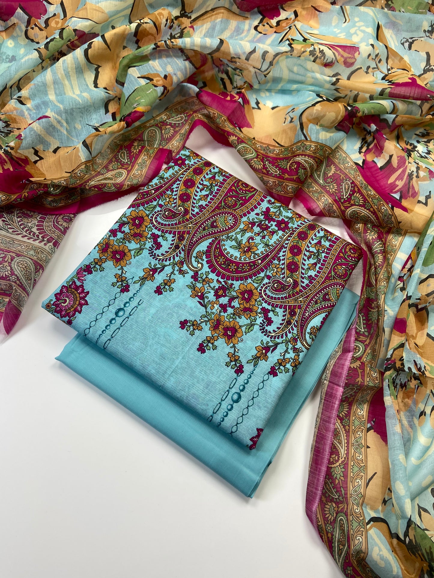 Miral By Murashe Printed Lawn 3-PC