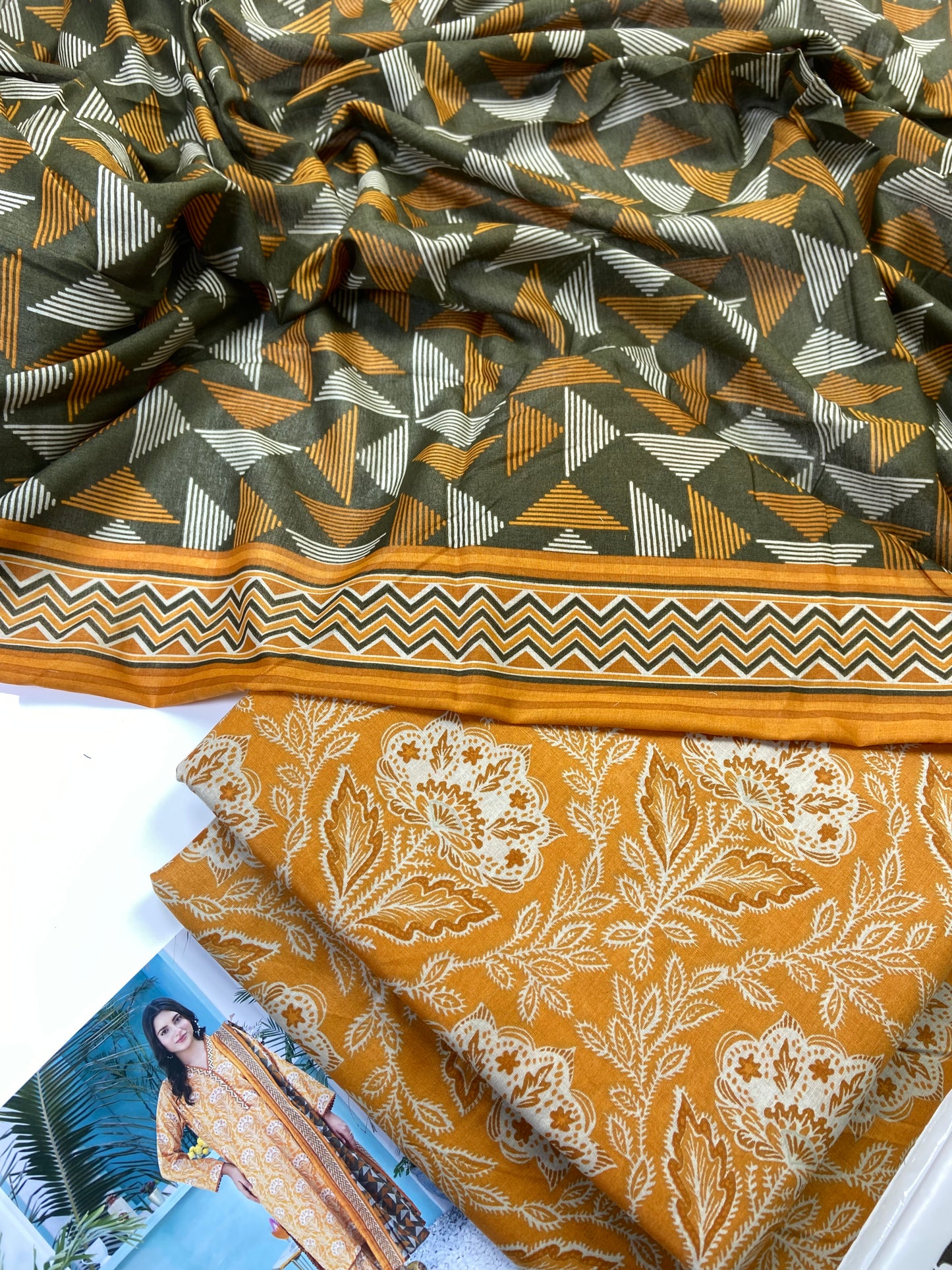 Zesh Airjet Printed Lawn 3-PC