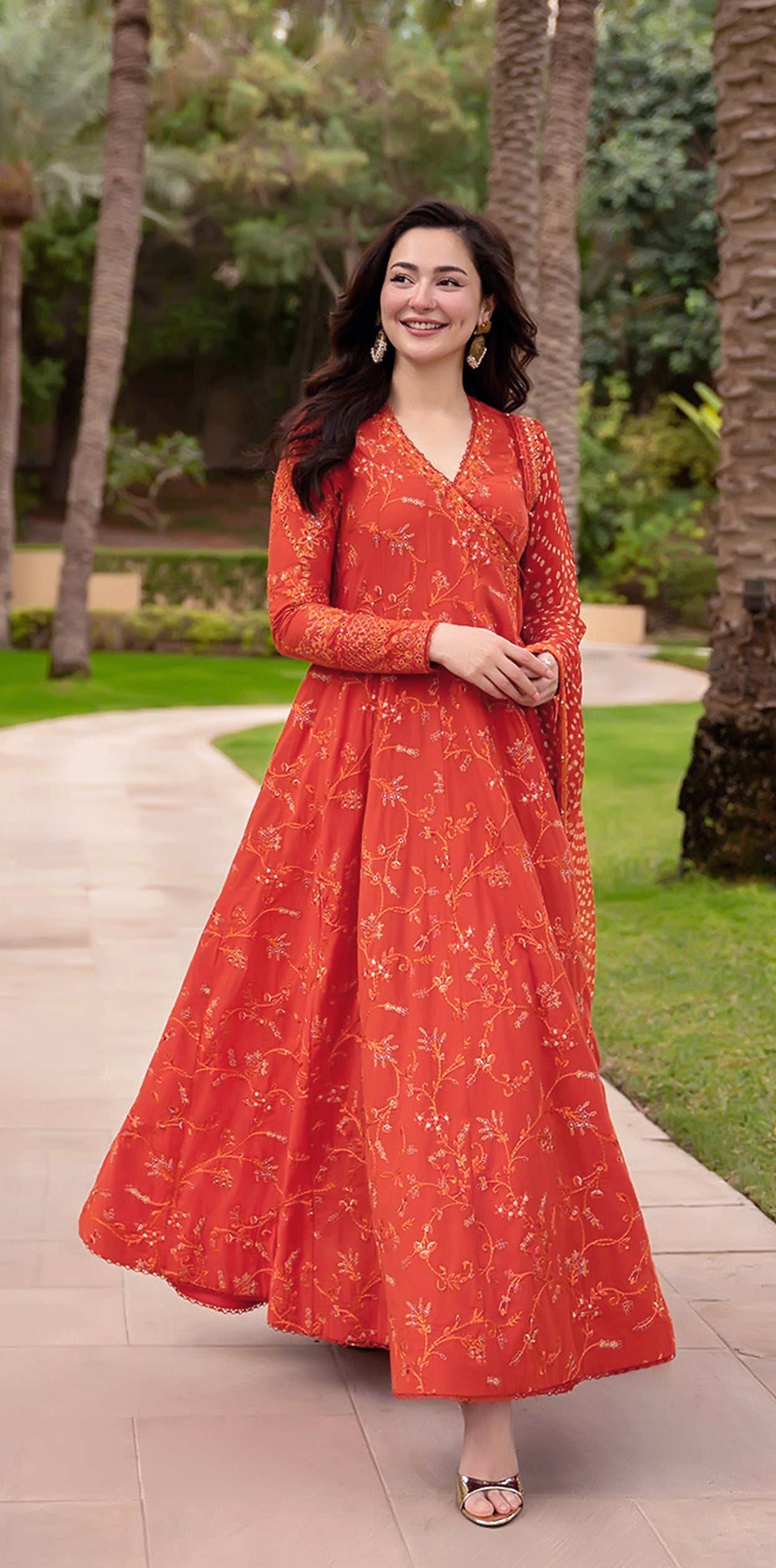 Faiza Saqlain Luxury Emb Lawn Karandi 3PC