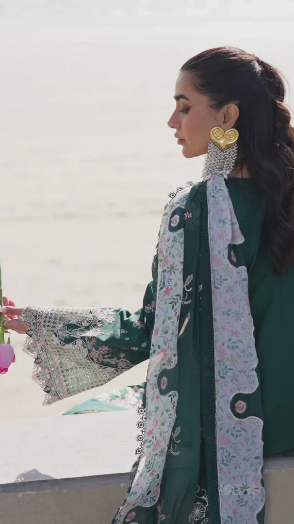QalamKar Luxury Lawn | 3PC