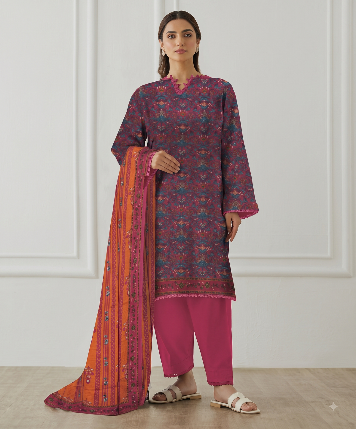 Guftagu By Orient Summer Digital Printed Lawn 3PC